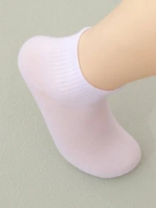 1/5/10/15/20/30雙黑白女款短襪 春夏純色休閒吸汗中筒襪 中性日常穿著 時尚百搭 適合四季與各種節日 - 黑與白 - 查看 7