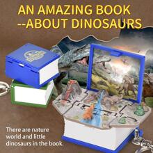 1 Miếng NỮ Bật lên 3D Mini Thiết kế khủng long Đồ chơi Đồ treo Đúng mốt Móc chìa khóa Đối với Chìa khóa Đồ trang trí Đối với Trở lại Đến Trường học - màu xanh lá - Xem 4