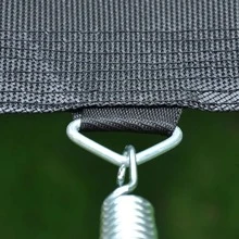 12Ft Trampoline Mat, Replacement Trampoline Mat with Spring Tool and Durable V-Rings, Round Trampoline Jumping Mat - màu đen - Xem 8