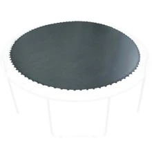 12Ft Trampoline Mat, Replacement Trampoline Mat with Spring Tool and Durable V-Rings, Round Trampoline Jumping Mat - màu đen - Xem 4