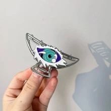 Eye Decor Hair Claw - Multicolor - View 6