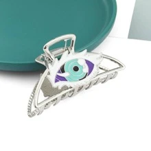 Eye Decor Hair Claw - Multicolor - View 1