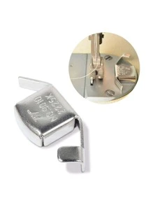 1pc Mini Sewing Machine Presser Foot, Silver Iron Alloy Sewing Tool For Sewing