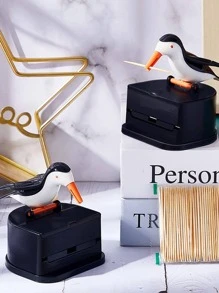 1pc Goose Design Toothpick Holder - Black - View 1