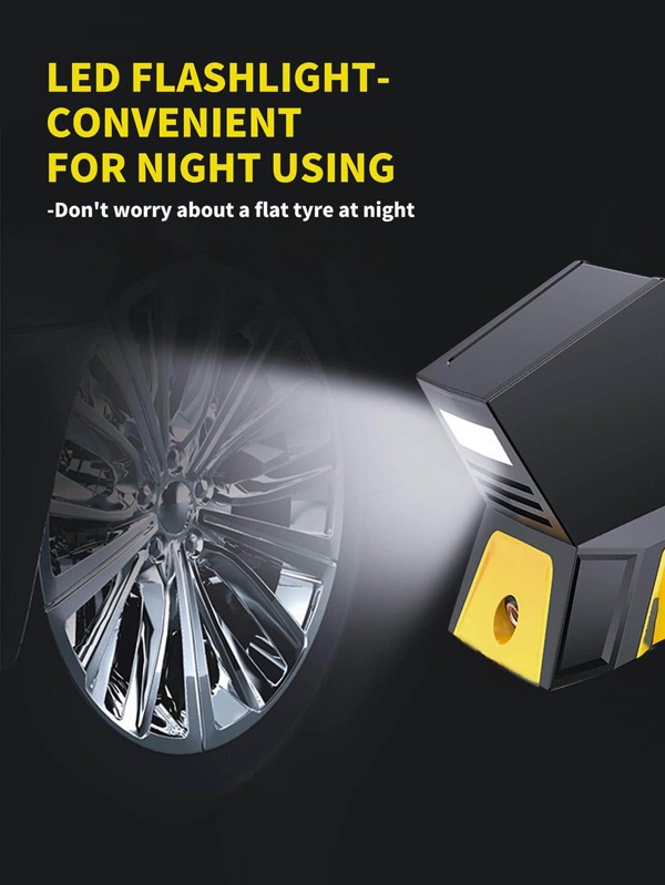 Small Air Compressor for Car Tires Tire Inflator Portable Air Pump