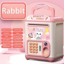 Alcancía Electrónica Automática Caja Fuerte Billetes Monedas-HotFashion HOT SALE