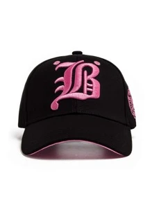 1 Mũ Bóng Chày Thời Trang Unisex Thêu Chữ Cho Cuộc Sống Hàng Ngày Đường Phố - Hồng - Xem 2