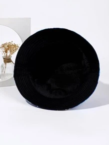 Sombrero Bucket de mujer - Azul - Ver 3