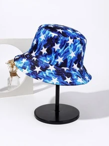 Sombrero Bucket de mujer - Azul - Ver 2