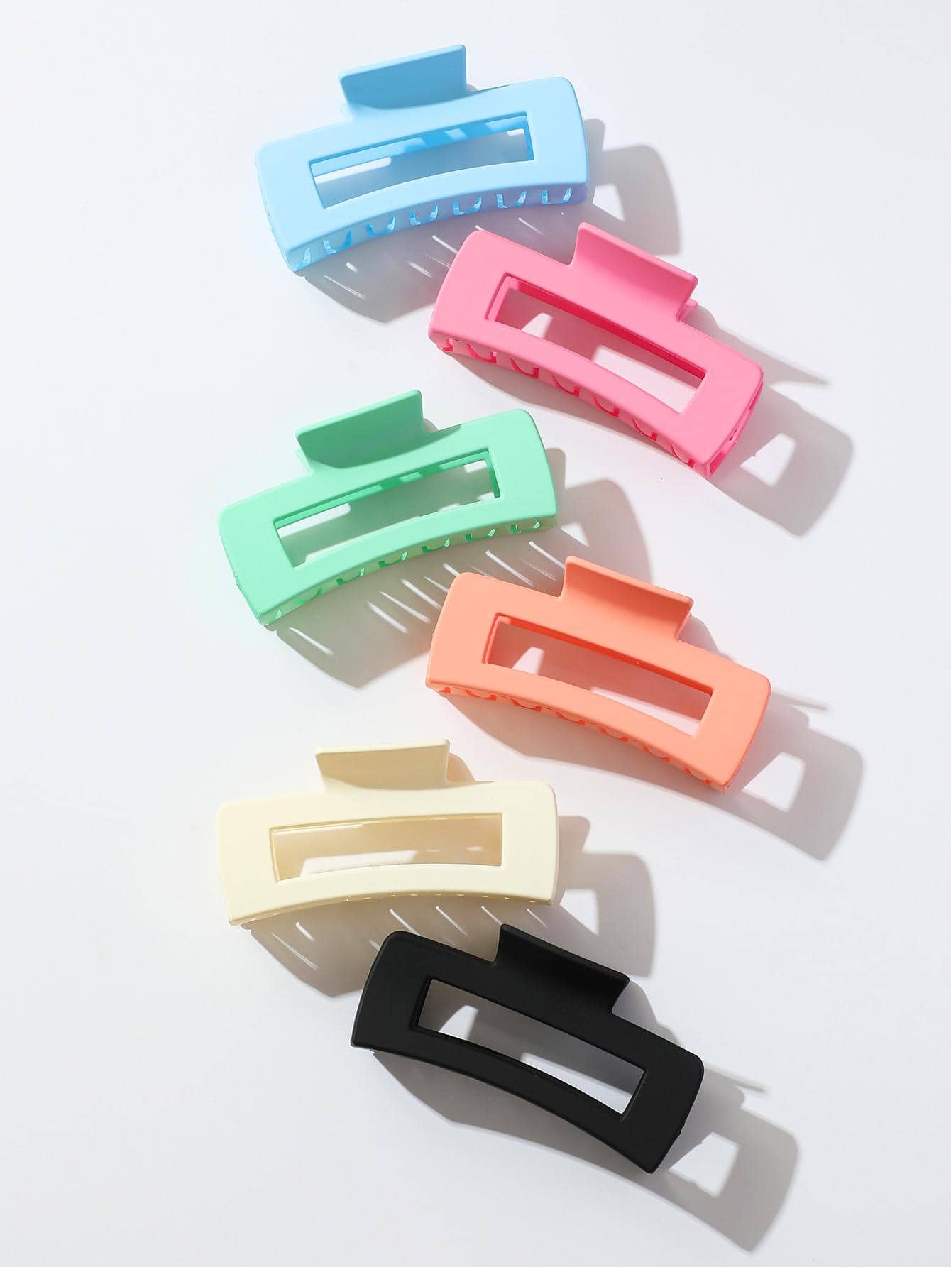 純色髮爪 - 彩色 - 查看 1