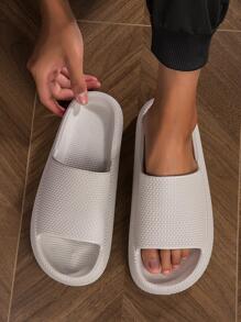 男士家居夏季拖鞋 - 灰色 - 查看 3