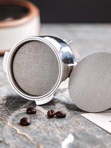 1 Peça Filtro de Café Reutilizável de 51/53/58 mm, Tela Resistente ao Calor, Portafiltro de Barista, Tela de Puck para Preparo de Café Expresso, Suprimentos Escolares, Volta às Aulas