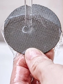 1 Peça Filtro de Café Reutilizável de 51/53/58 mm, Tela Resistente ao Calor, Portafiltro de Barista, Tela de Puck para Preparo de Café Expresso, Suprimentos Escolares, Volta às Aulas