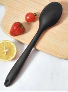 1pc Solid Plastic Spoon