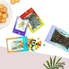 20入組可重新密封密拉聚酯薄膜首飾類儲物袋