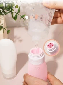 1pc Silicone Lotion Dispenser - White - View 3
