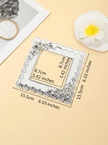 1 Khung ổ cắm vòng đơn và vòng đôi bằng nhựa, Vỏ công tắc đèn viền vàng hồng và bạc thanh lịch, Miếng dán tường, Miếng dán công tắc trang trí văn phòng và gia đình, Miếng dán, Decal dán tường, Decal dán tường bằng nhựa vinyl để trang trí nhà cửa, Vật dụng trang trí mùa xuân làm mới ngôi nhà của bạn, Miếng dán trang trí Rama - trắng - Xem 5