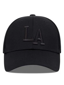 男士字母刺繡棒球帽，日常生活和戶外街頭首選