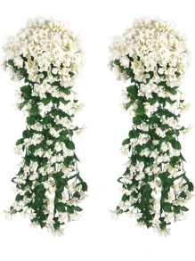 仿真花 - 白色 - 查看 1