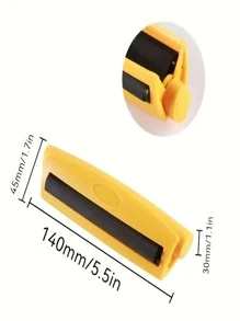 1入組便攜式捲煙器，使用這款 4.3 英寸塑料錐形手動捲菸器來製作您自己香煙 - 黑色 - 查看 5
