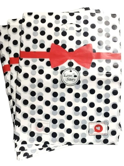 50 Bolsas Decoradas 50*38 Thank you