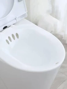 1 tấm bọc ghế vệ sinh màu trơn - trắng - Xem 4