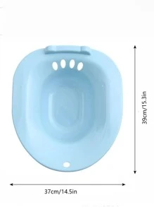 1 tấm bọc ghế vệ sinh màu trơn - trắng - Xem 2