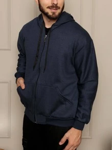 Men Sweatshirts - 藏蓝色 - 查看 5