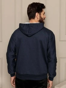 Men Sweatshirts - 藏蓝色 - 查看 2