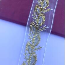 1pc Bead Decor DIY Webbing Lace - Multicolor - View 2