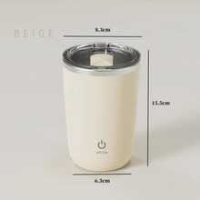 1pc ABS Self-stirring Cup, Modern Portable Self-stirring Cup For Kitchen - Beige - View 11