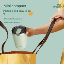 1pc ABS Self-stirring Cup, Modern Portable Self-stirring Cup For Kitchen - Beige - View 10