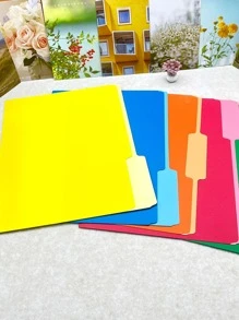 2 thư mục tệp ngẫu nhiên, túi tệp đơn giản cho gia đình, văn phòng - Nhiều màu - Xem 3