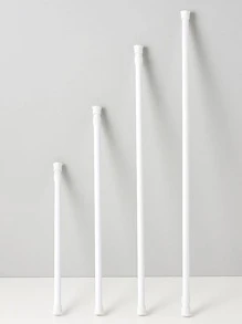 1 pieza Soporte fijador claro para barra de ropa, decoraciones, decoración de otoño, decoración festiva, decoración de habitación, decoración del hogar, decoración de otoño, decoración de dormitorio - transparente - Ver 6