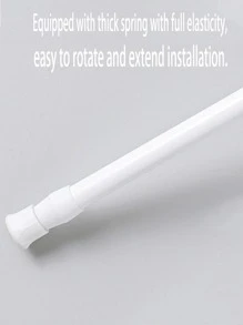 1 pieza Soporte fijador claro para barra de ropa, decoraciones, decoración de otoño, decoración festiva, decoración de habitación, decoración del hogar, decoración de otoño, decoración de dormitorio - transparente - Ver 5