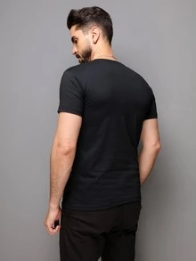 Men T-Shirts & Tanks - màu đen - Xem 2