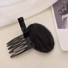 1pc Women Flower Decor Hair Styling Tools For Daily Life Casual,Hair Accessories - Black - View 3