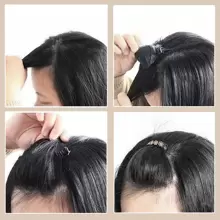 1pc Women Flower Decor Hair Styling Tools For Daily Life Casual,Hair Accessories - Black - View 5