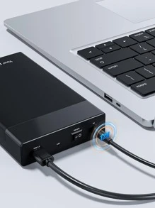 USB 3.0 Sata Case Hard Drive Enclosure For 3.5 And 2.5 HDD SSD, External Hard Drive Enclosure For Laptop, Consoles And Much More.