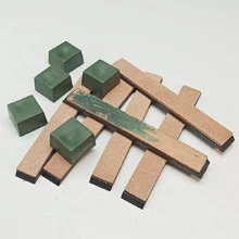 2pcs/set Plastic Polishing Wax & Knife Sharpener, Simple Kitchen Knife Sharpener Set For Kitchen - Army Green - View 11