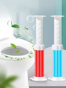 1 pieza PP inodoro creativo con diseño de flor inodoro para cuarto de baño - Morado - Ver 4