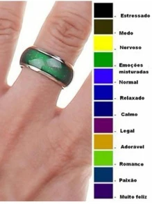 Mood Ring Changes Color Body Temperature - 綠色 - 查看 2