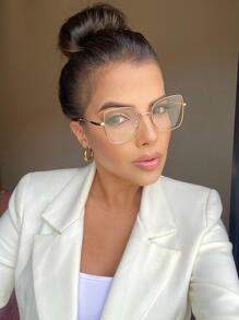 Women Eyeglasses - 金色 - 查看 1