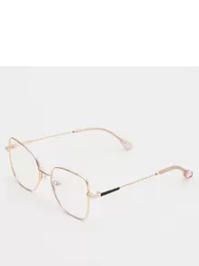 Women Eyeglasses - 金色 - 查看 2
