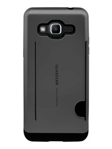 Funda Case Uso Rudo Tarjetero Para Galaxy Grand Prime Guardian - Gris - Ver 1
