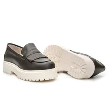 Women Wedges & Flatform - xanh quân đội - Xem 2