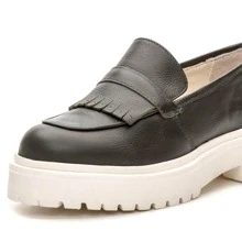 Women Wedges & Flatform - xanh quân đội - Xem 4