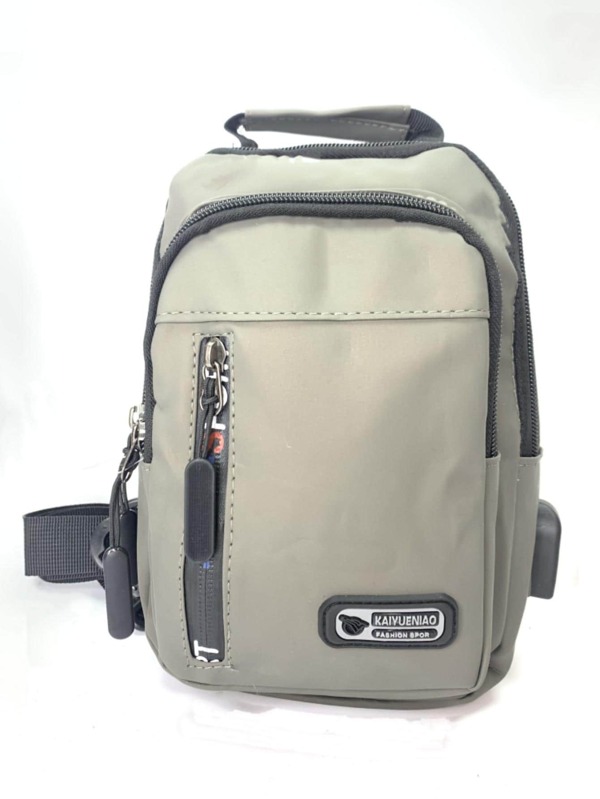 Bolsa masculina mochila transversal bolsa de peito