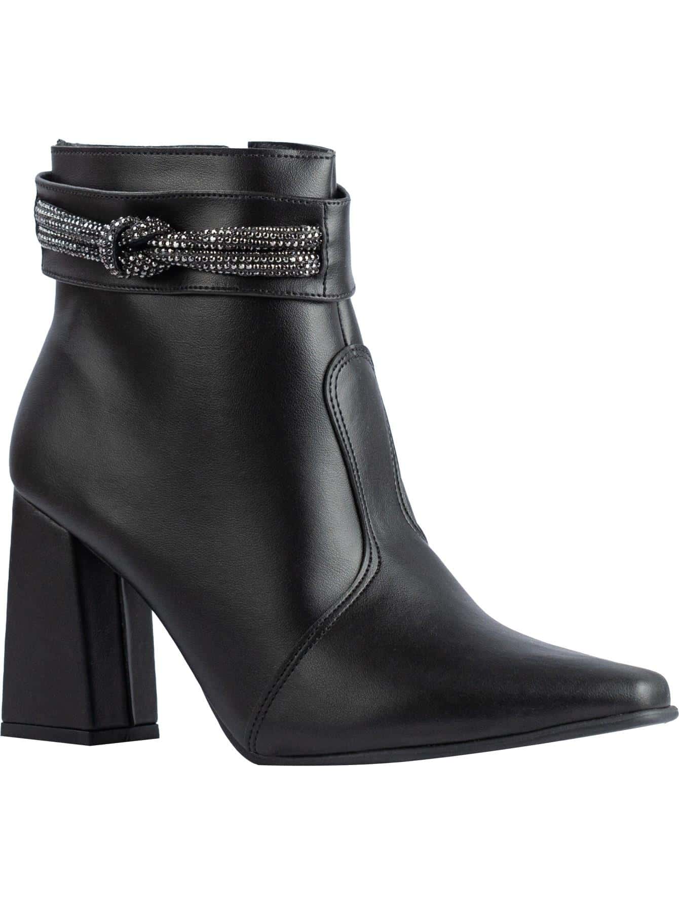 Lumiss Women Fashion Boots - 黑色 - 查看 1