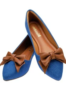 Shekinah Women Flats - Royal Blue - View 3